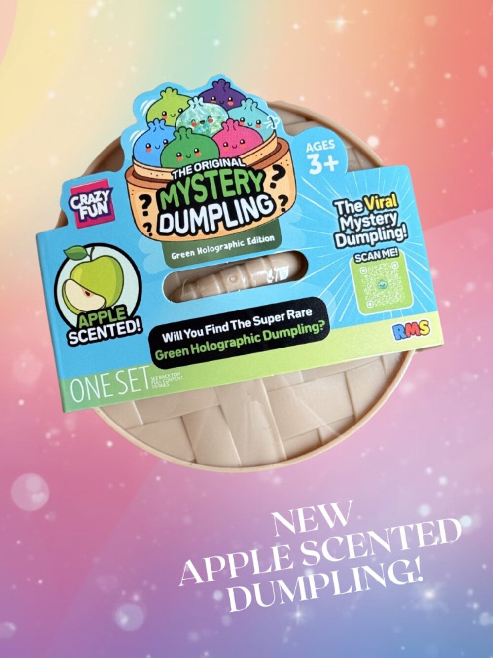 NEW!  🍏 RMS | APPLE SCENTED Viral Mystery Squishy Dumpling
